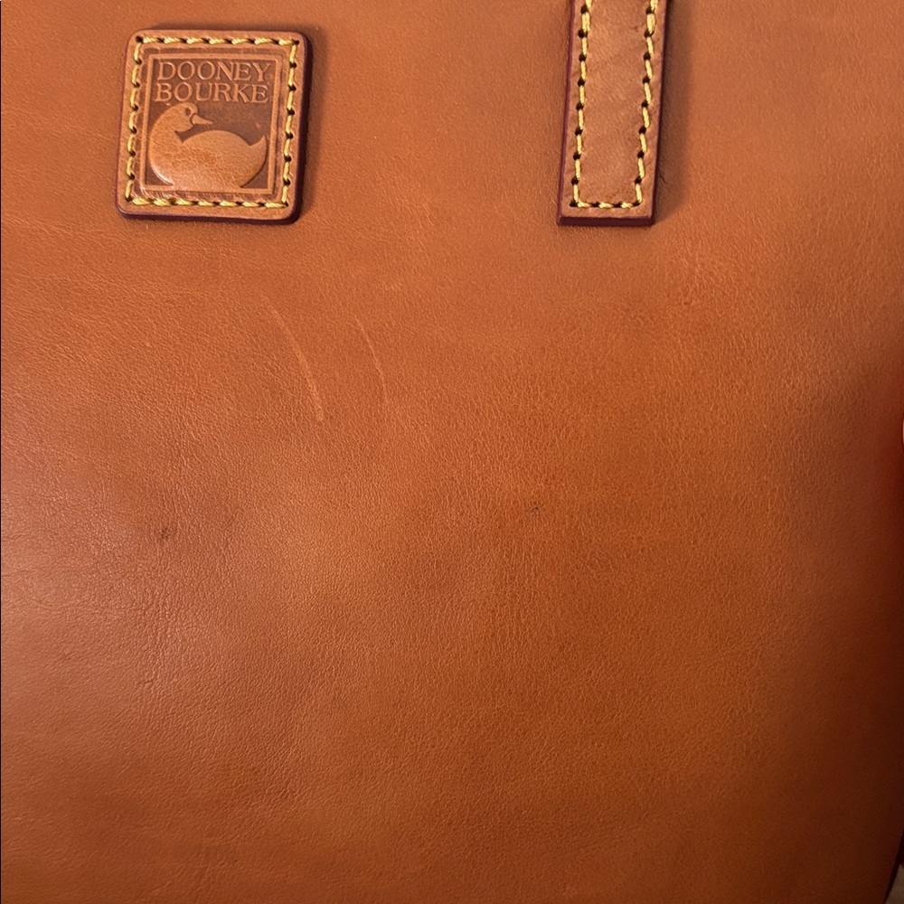 NWT Dooney & Bourke Florentine Small Charleston Shopper in Natural - Picture 14 of 14